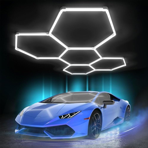 Led hexagon lampe - hexagon,