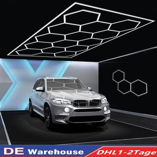 14x hexagon led lampe - 14x,