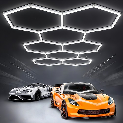Diy hexagon led lampe - 8x,
