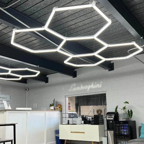 Hexagon led lampe - hexagon,