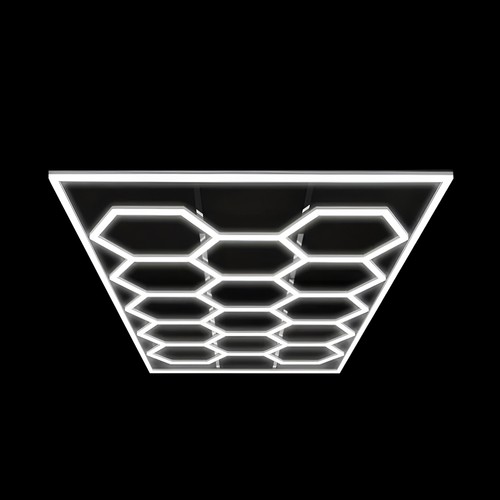 Groß sechseck led lampe - sechseck,