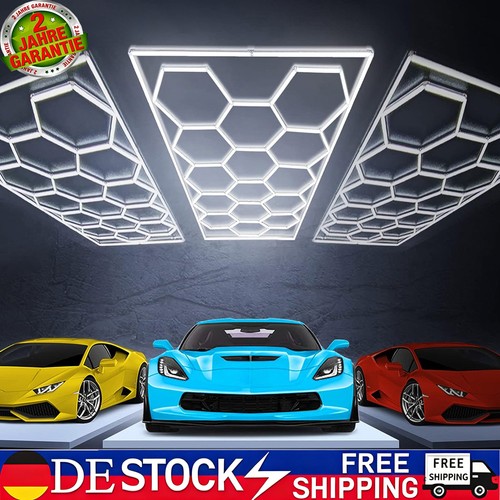 14x hexagon led lampe - hexagon, röhren