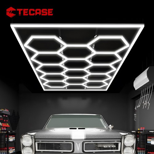 14x hexagon led lampe 720w - 14x,