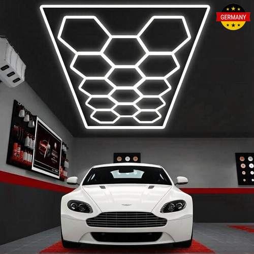 14x hexagon garage led - 14x,