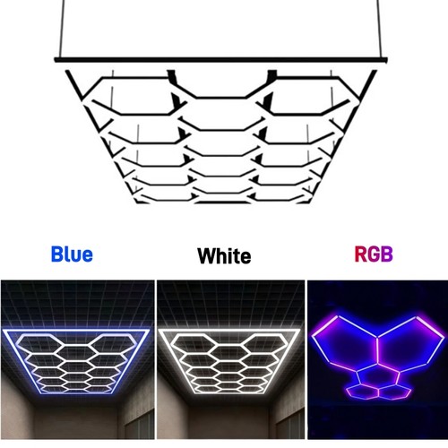 14x hexagon led lampe - 5/14x,