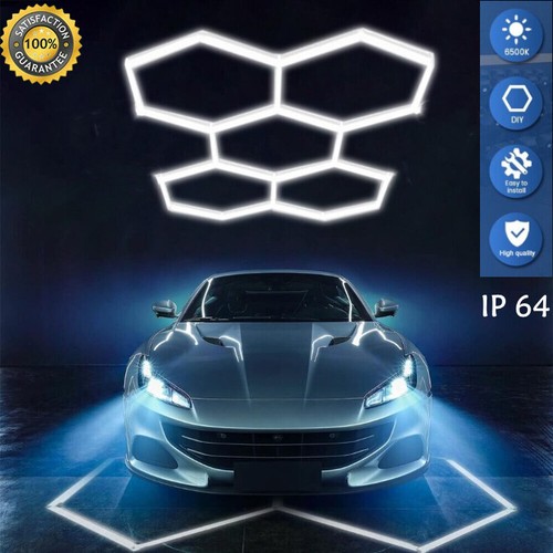 14x led hexagon lampe - led,