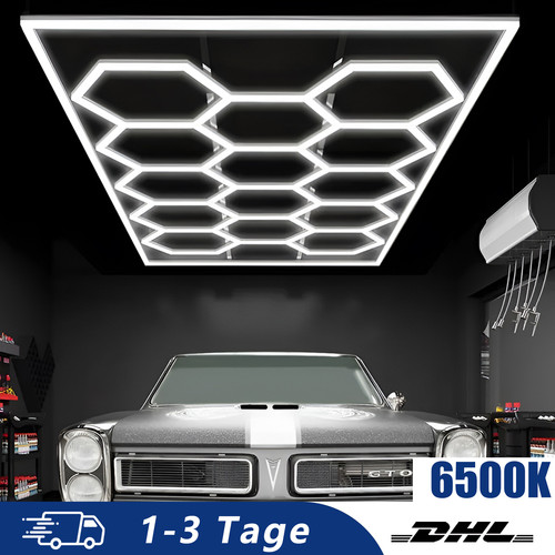 14x hexagon led - hexagon, röhren
