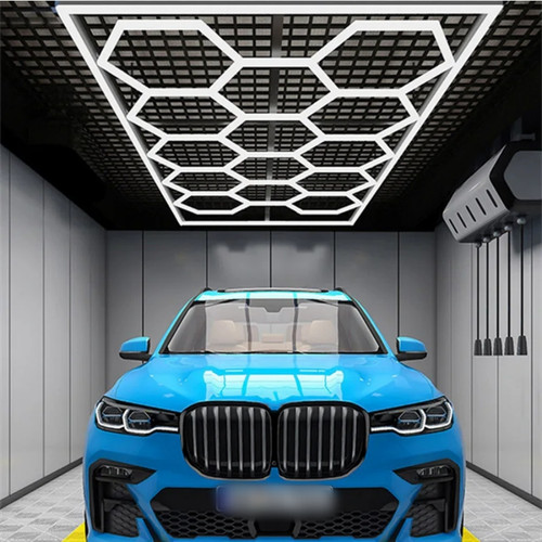 14x hexagon led lampe - hexagon,
