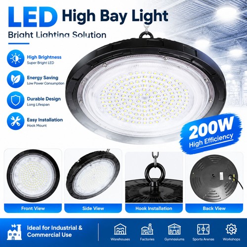 Ufo led hallenbeleuchtung - led,
