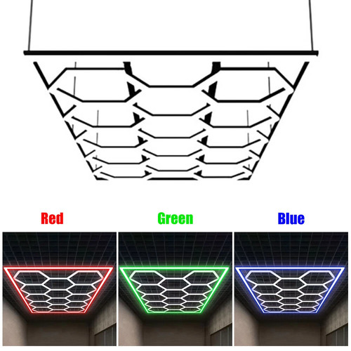 14x hexagon led lampe - lampe, röhren