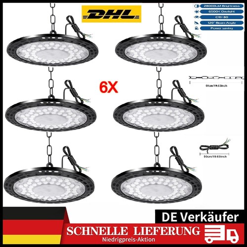 Ufo led hallenbeleuchtung - 6x,