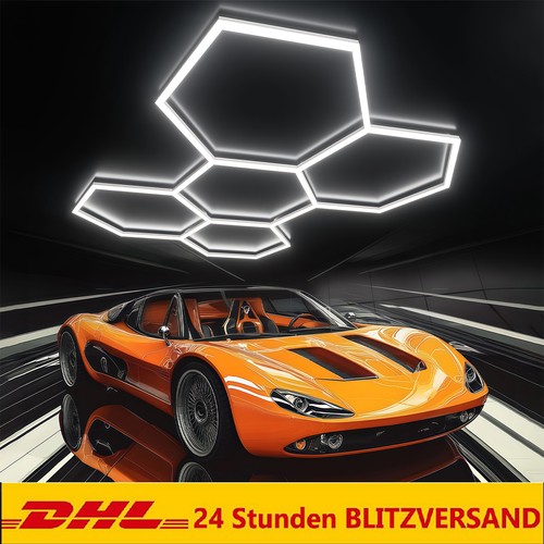 Hexagon led lampe - led,
