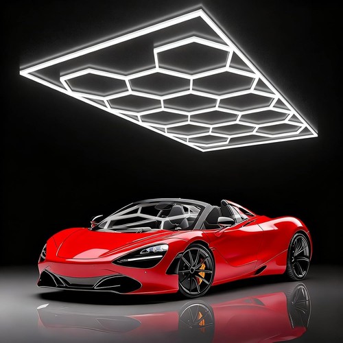 Verformbare hexagon led - hexagon, garage