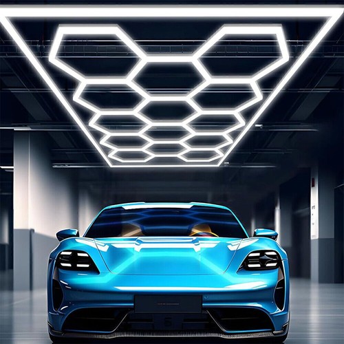 Led hexagon lampe - hexagon,
