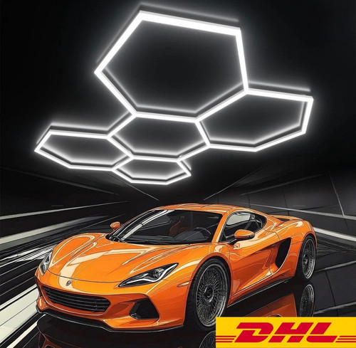 Hexagon tageslicht led - 5x,