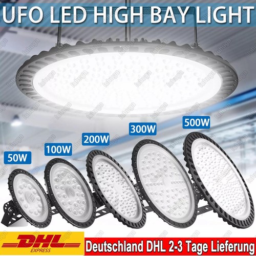 Led ufo hallenbeleuchtung - ufo,