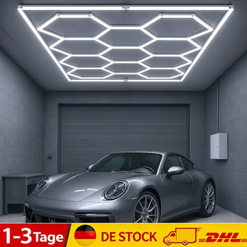 14x hexagon led - hexagon, lampe