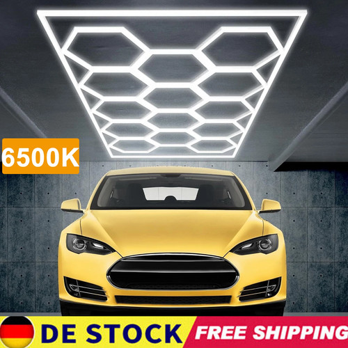 14x hexagon garage led - garage,